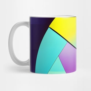 Colorful Abstract Easter Egg (MD23ETR011) Mug